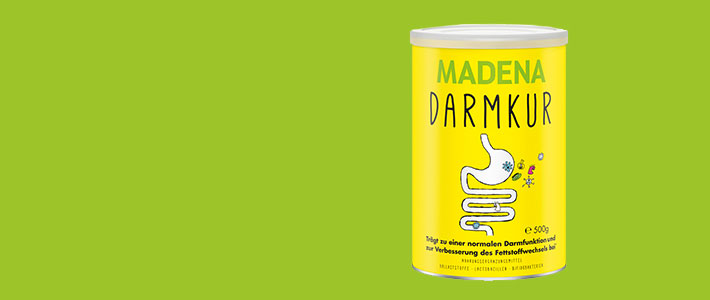 MADENA DARMKUR Dose und Darmbakterien